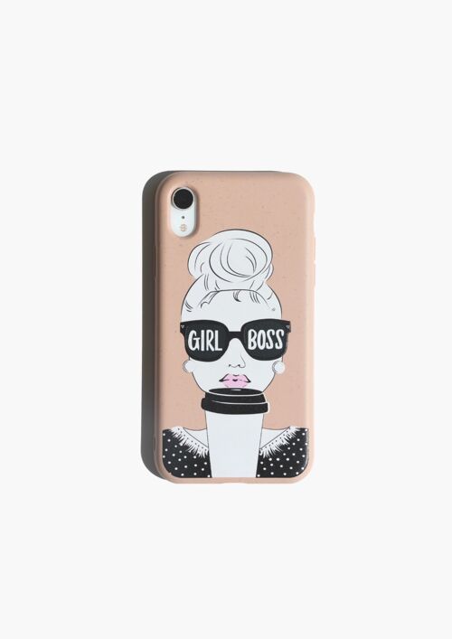 Eco-Friendly Phone Case For iPhone XS- Girl Boss