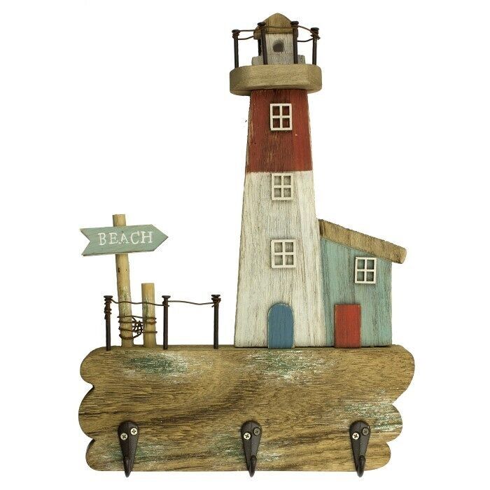 Ganci "BEACH" (3) con faro, 21x29cm