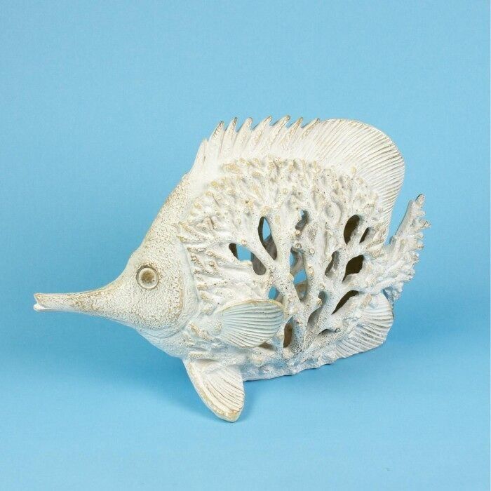 Coral Creatures - Pesce farfalla dal naso lungo, naturale, 35 cm