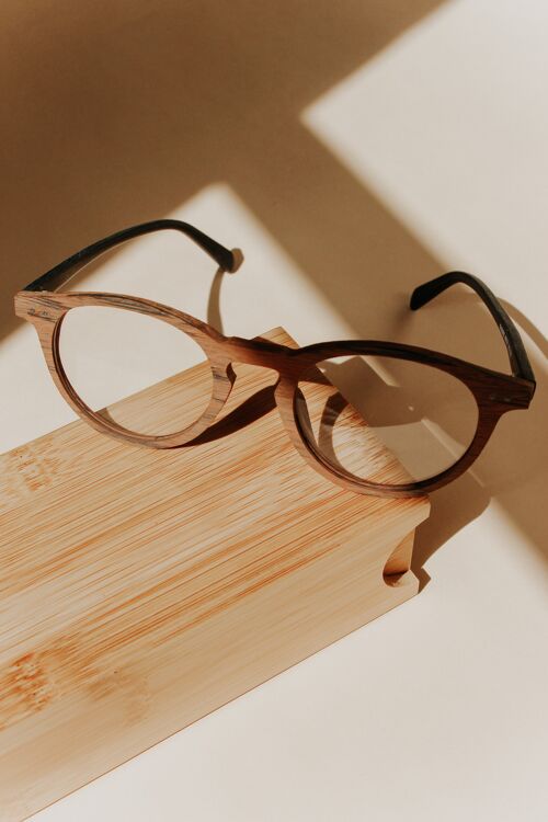 Eco-Friendly Anti Blue Light Glasses Brown