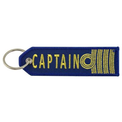 Llavero tejido "Capitán", 11 cm