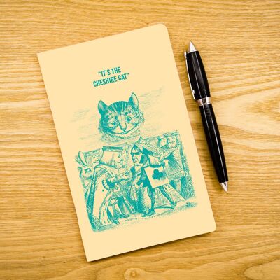 Quaderno A5 - Le avventure di Alice nel Paese delle Meraviglie - Lo Stregatto