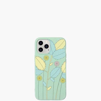 Biodegradable Phone Case For iPhone 12 Pro Max - Flower Show