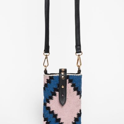 SELAIA CROSSBODY AZUL Y ROSA