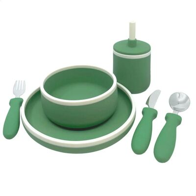 Service de table pour enfants en silicone