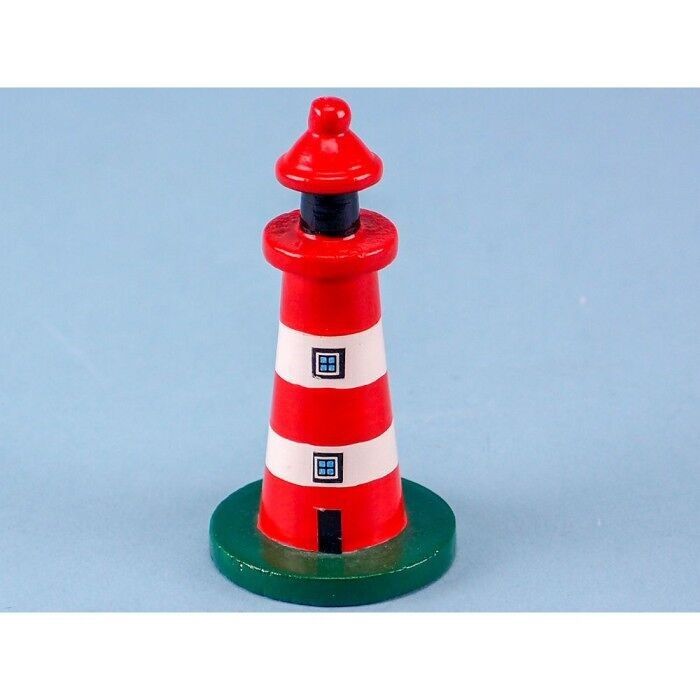 Faro rosso e bianco, 8 cm