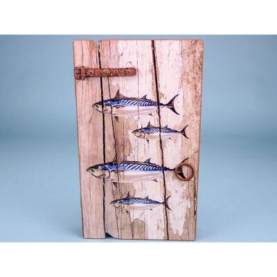 Boîte à clés Maquereau, 34x20cm