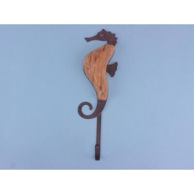 Anzuelo de caballito de mar bicolor, 26 cm