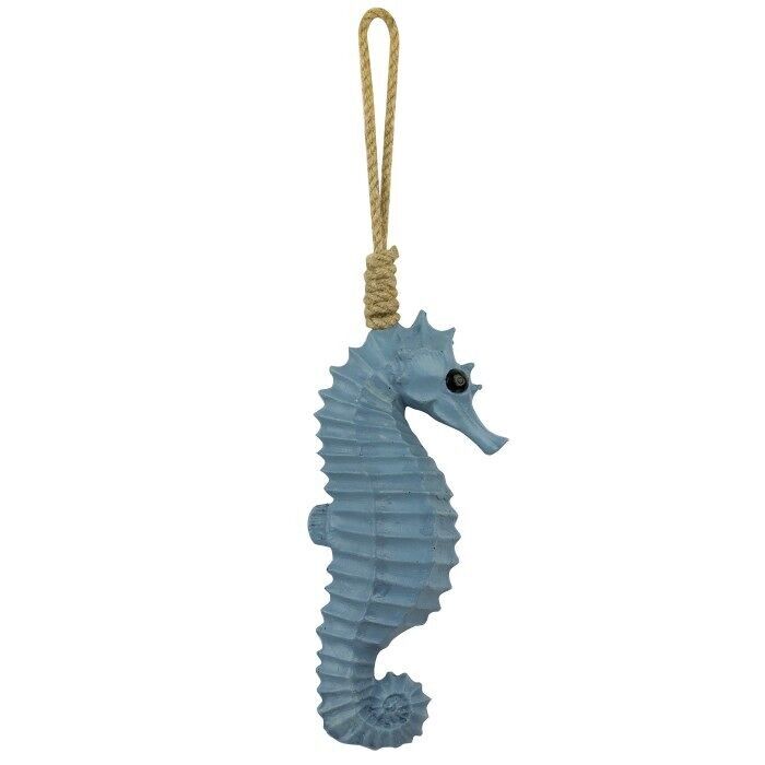 Hippocampe, bleu, 33 cm