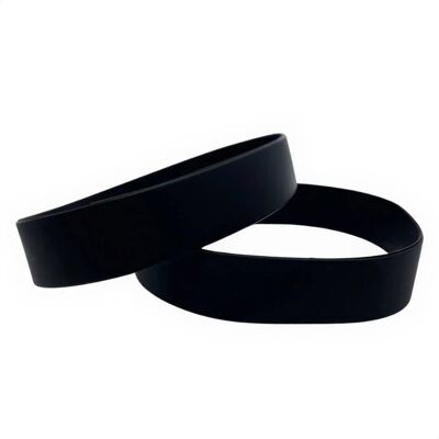 Lonchera elástica de silicona (juego) -Negro