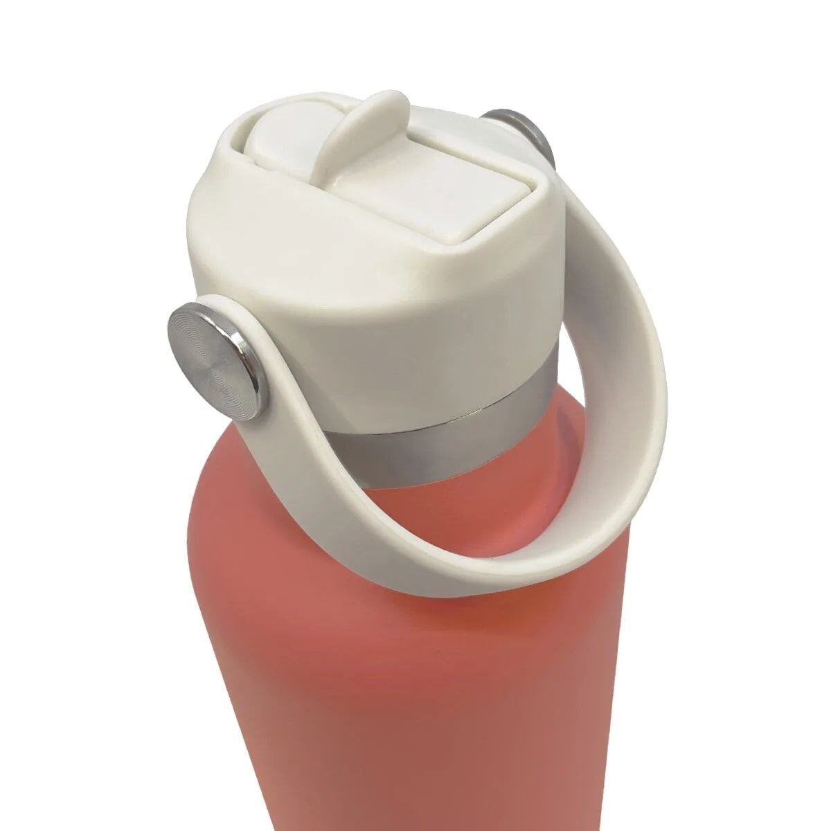 Tapón de pajita para botella - Blanco