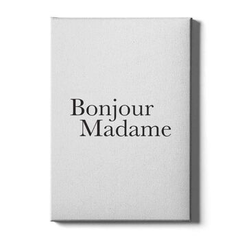 Bonjour Madame - Affiche encadrée - 20 x 30 cm 6