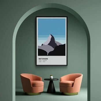 Matterhorn Switzerland Day - Affiche - 80 x 120 cm 3