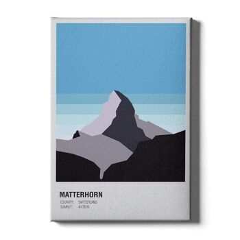 Matterhorn Switzerland Day - Affiche encadrée - 20 x 30 cm 6