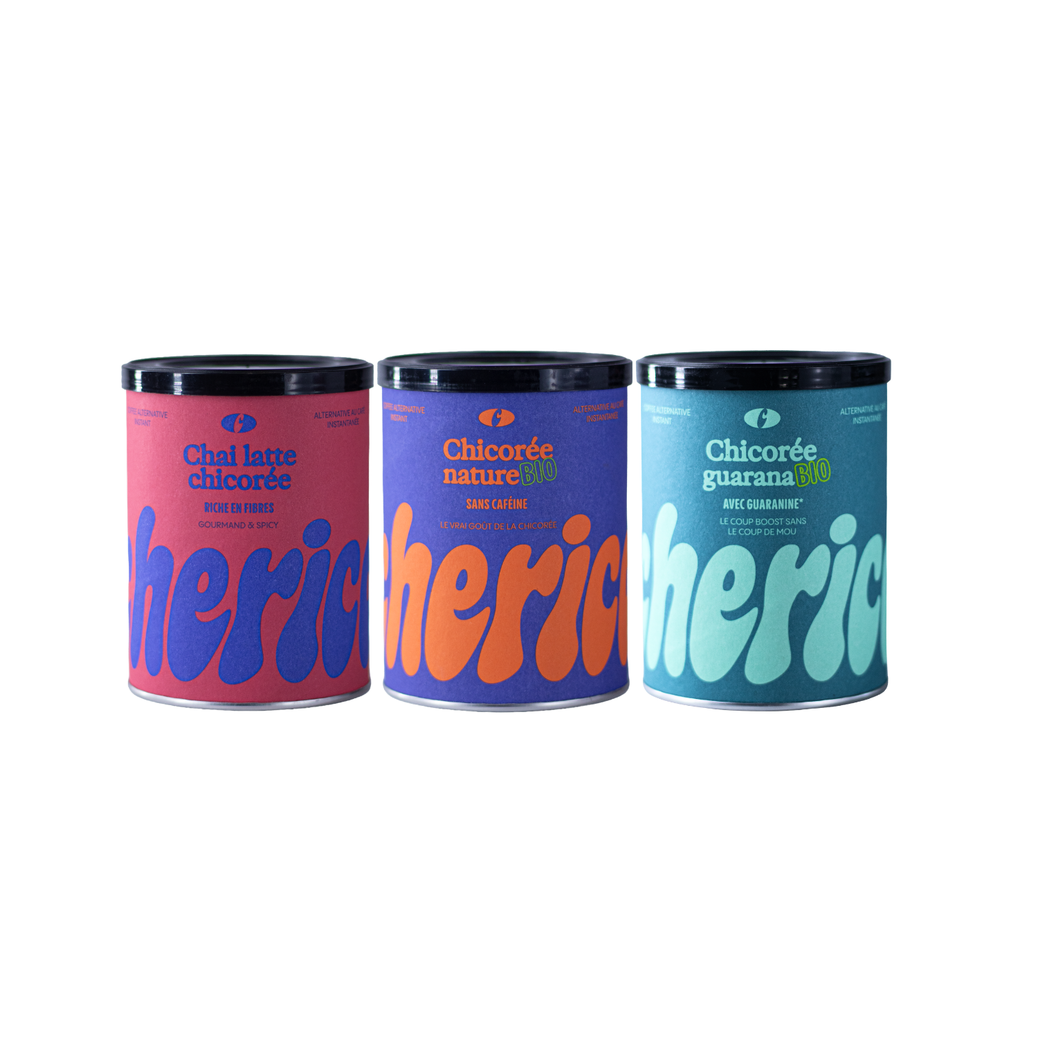 💥Pack Best-seller CHERICO 🌿☕ - Instantanée (18 pots : Nature, Guarana, Chaï)