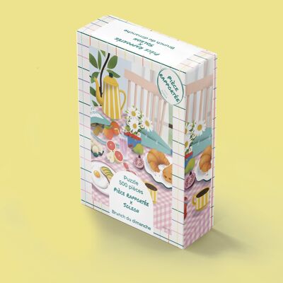 Sunday Brunch 500 Piece Puzzle