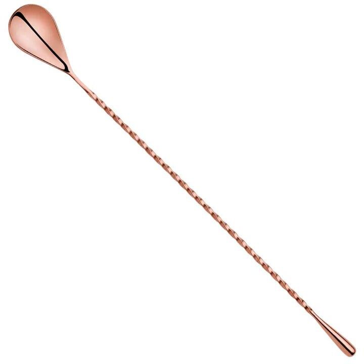 DROP Cocktail Spoon - Copper - 30cm