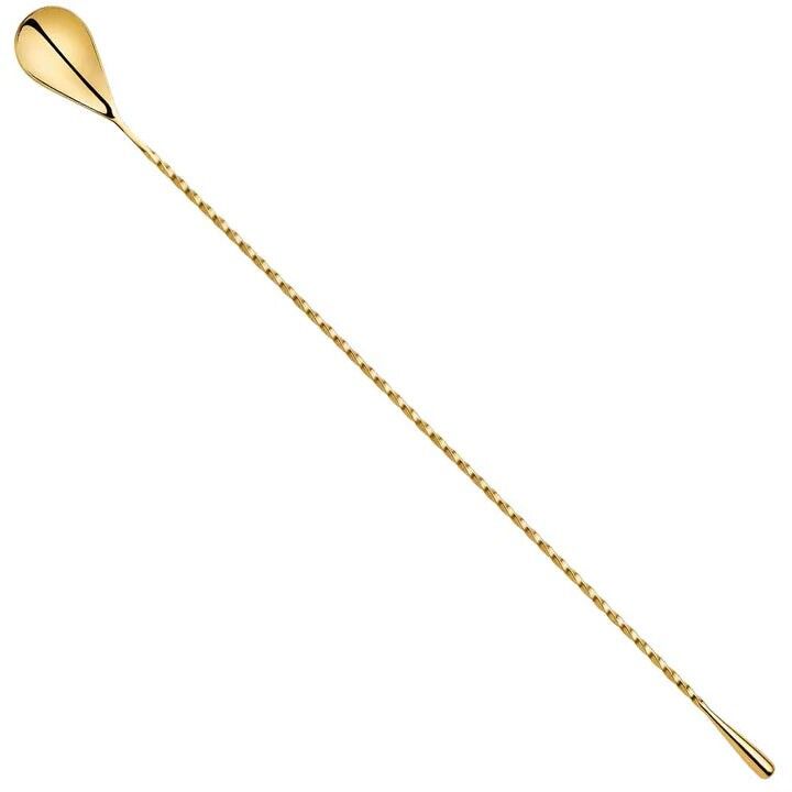 DROP Cocktail Spoon - Gold - 40cm