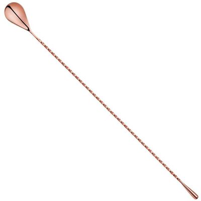 Cuchara de cóctel DROP - Cobre - 40 cm