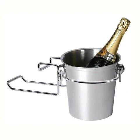 Champagne Bucket Table Stand - Stainless Steel