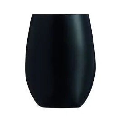 Verre forme haute - PRIMARY - Noir - 36 cl