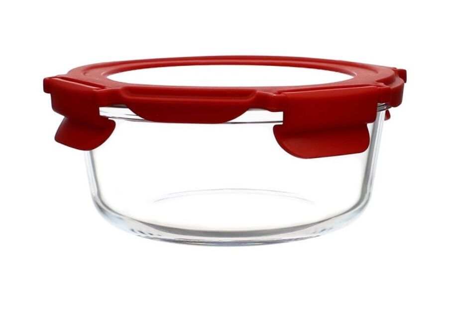 Round airtight container - Glass - 640ml