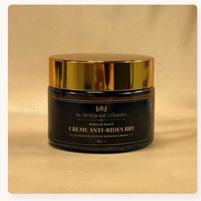 Crema reparadora antiarrugas con semillas de tuna y argán orgánico