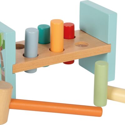 Banco de golpeteo Jungle Friends | Juegos de golpeteo | Juguetes de madera