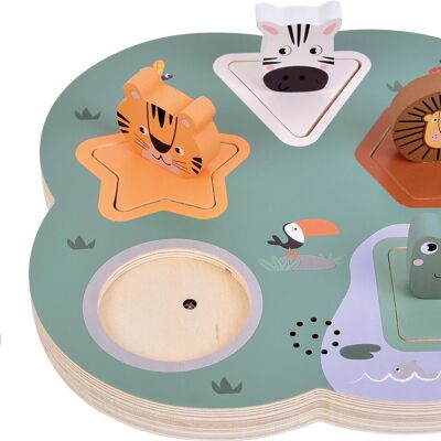 Puzzle 3D « Safari » avec sons d'animaux | Puzzles | Jouets en bois