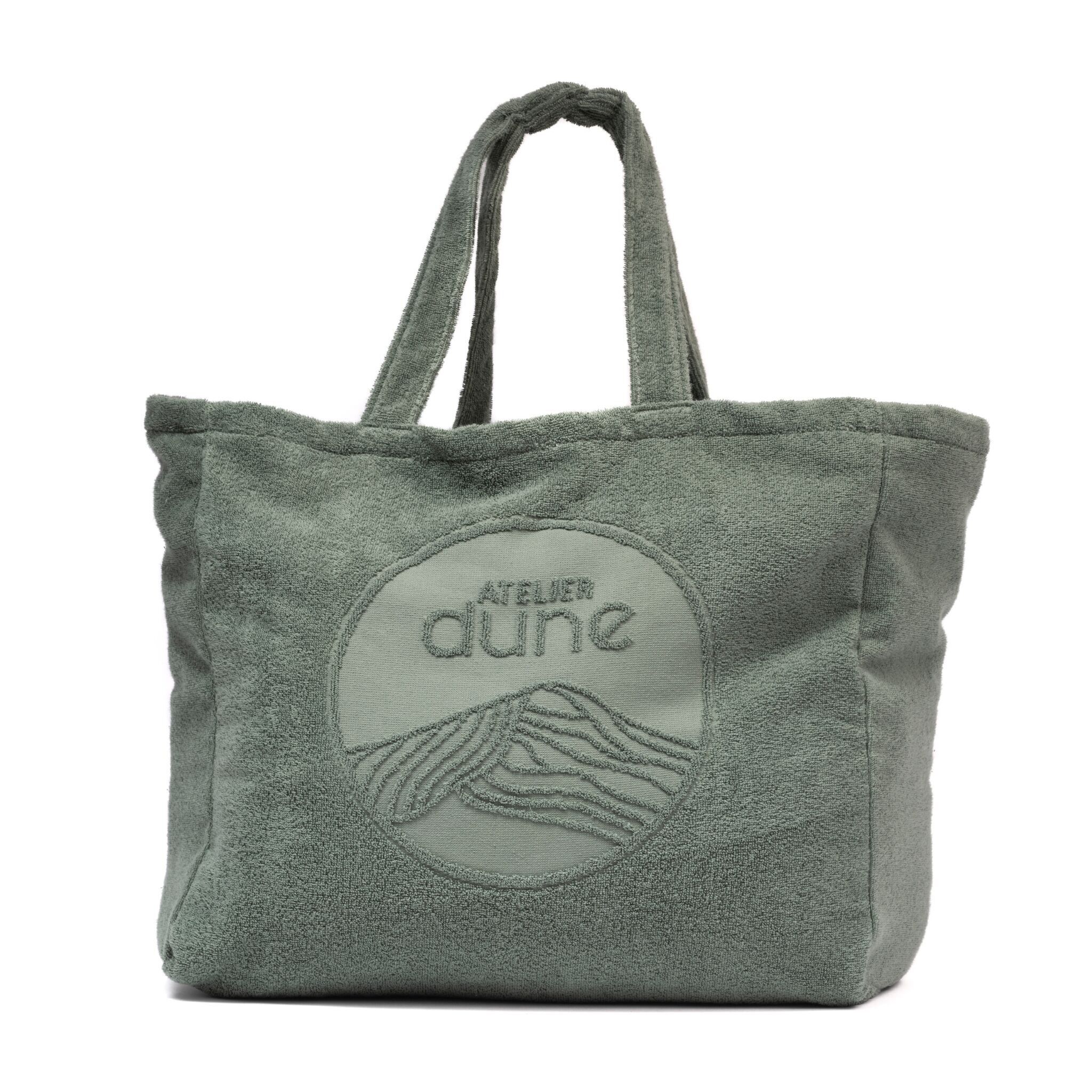 Borsa idéal XL - Coton Bio - Kaki Sauge