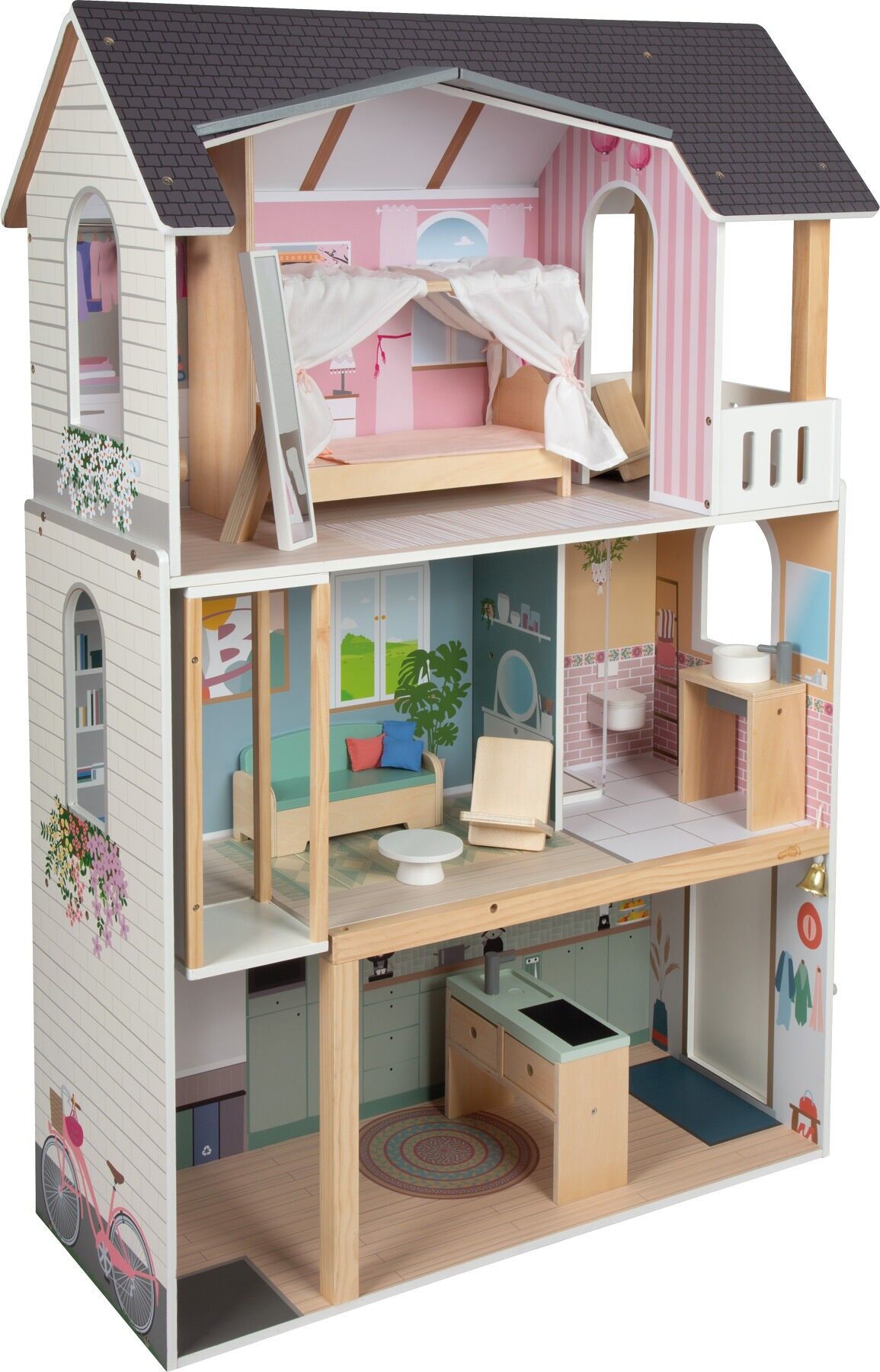 Puppenhaus Traumvilla XL | Puppenhäuser | Holzspielzeug