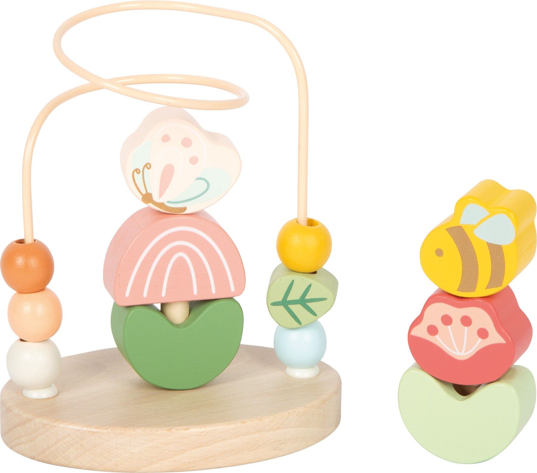 Ciclo di abilità motorie Little Friends | Giocattoli per abilità motorie | Giocattoli in legno