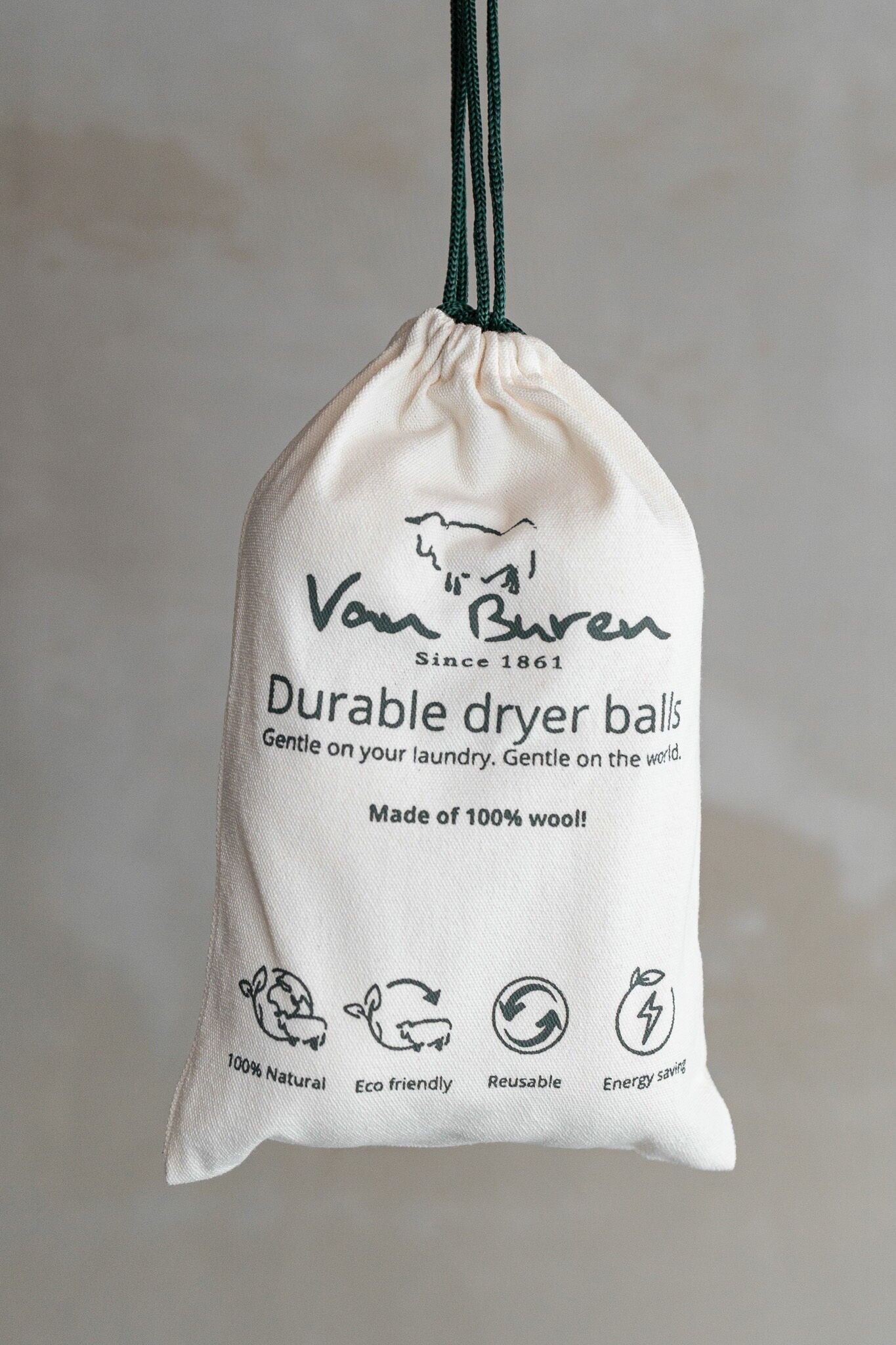 Palline di lana per asciugatrice - Confezione da 6