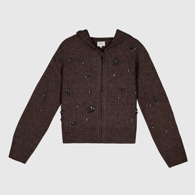 Gilet marrone NIXIA