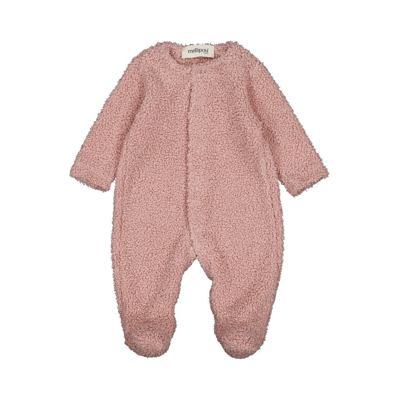 PIJAMA DE BEBÉ DE PIEL SINTÉTICA ROSA - ROSA