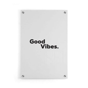 Good Vibes - Affiche encadrée - 50 x 70 cm 5