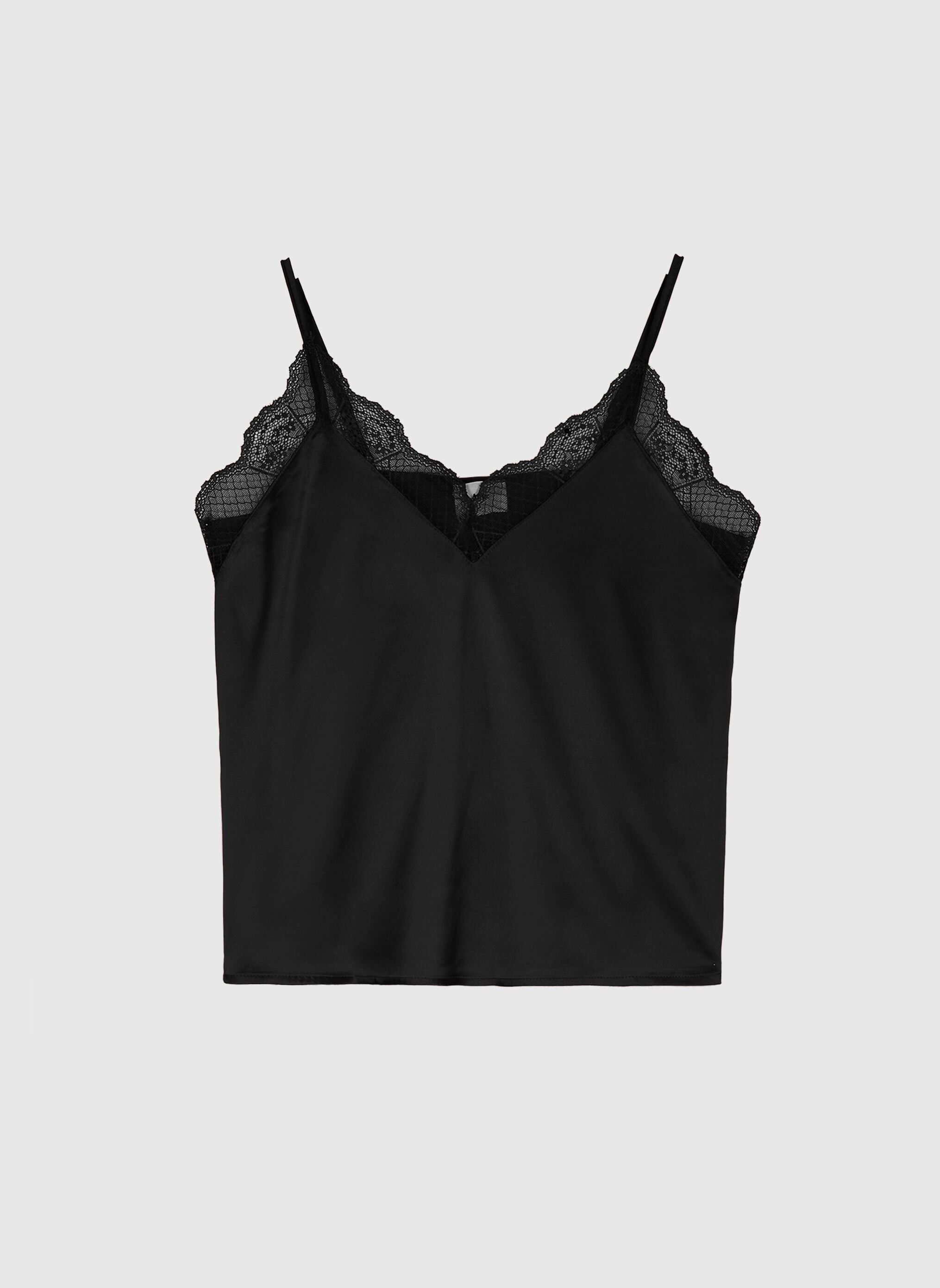 Canotta nera ADELAELLE