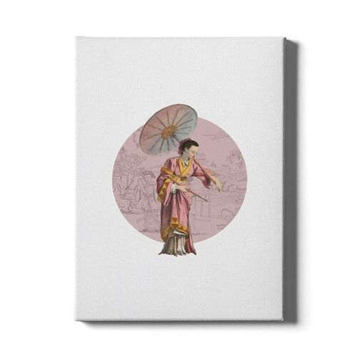 Chinese Lady - Poster ingelijst - 20 x 30 cm