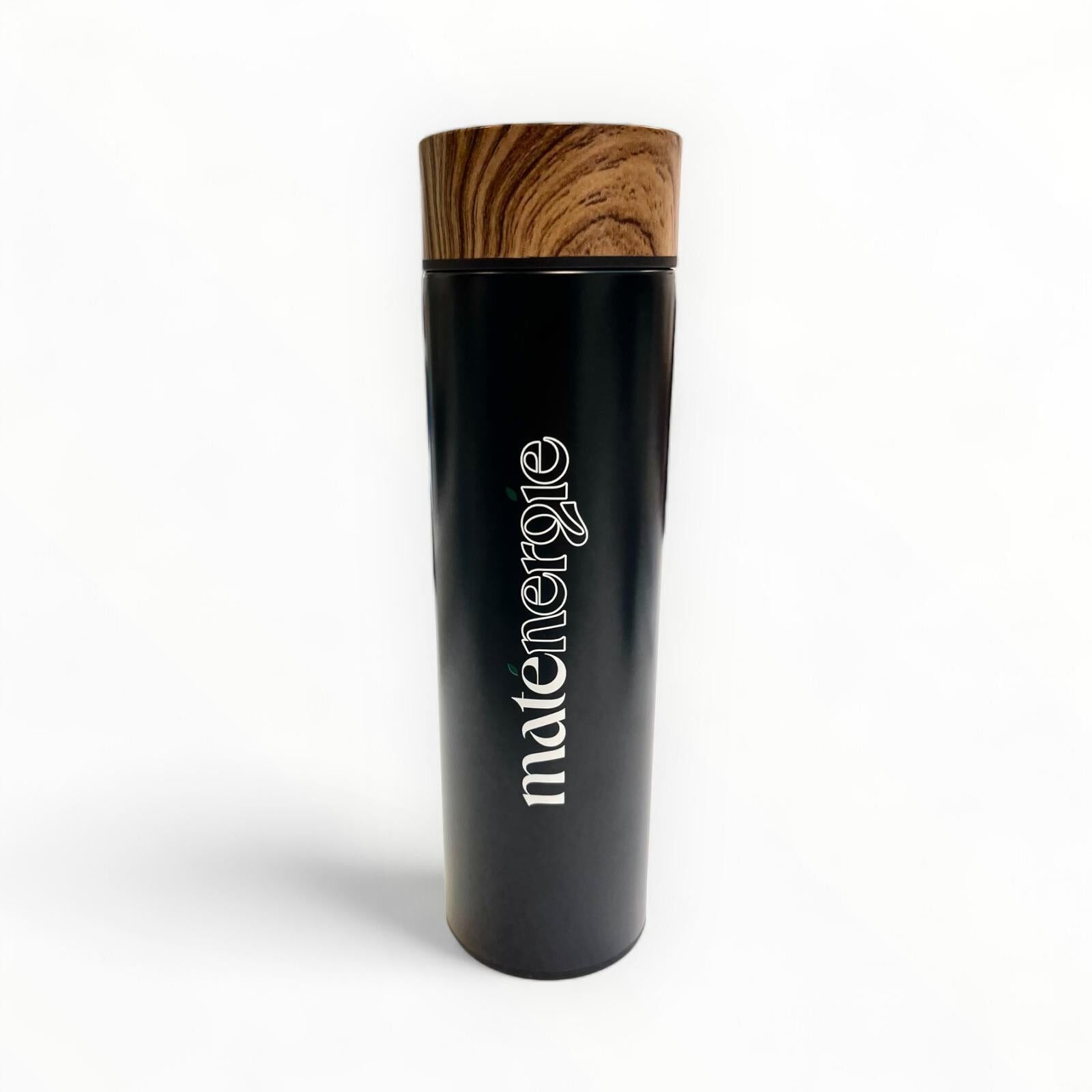 BLACK INFUSER THERMOS