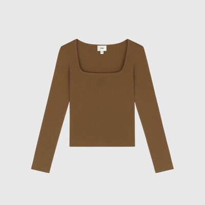 T-SHIRT AKCEL color nocciola