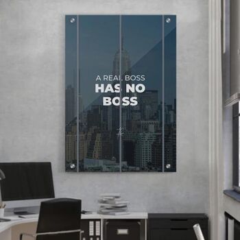 Real Boss - Affiche encadrée - 20 x 30 cm 6