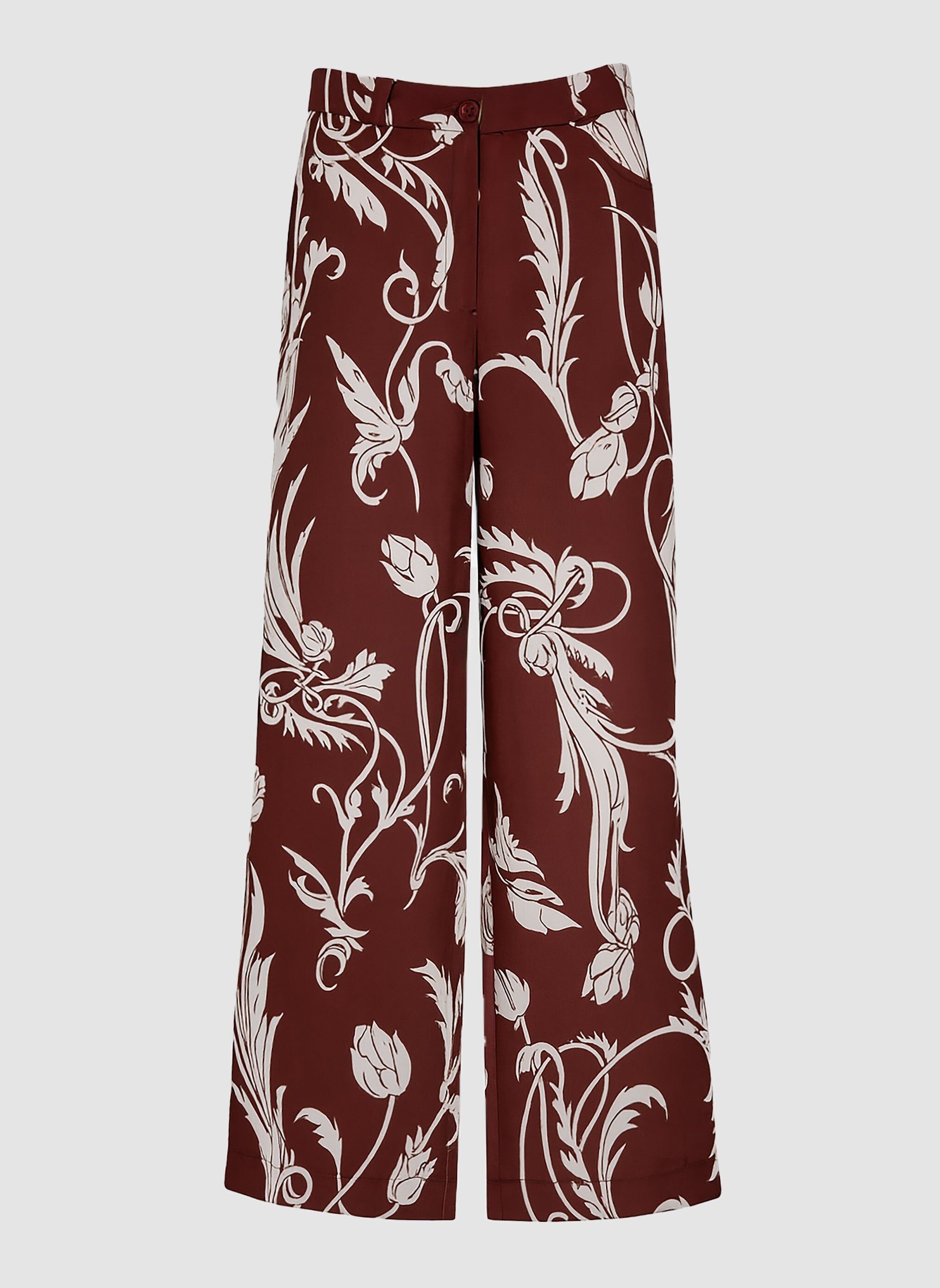 Pantaloni PHLORA Kriket Burgundy