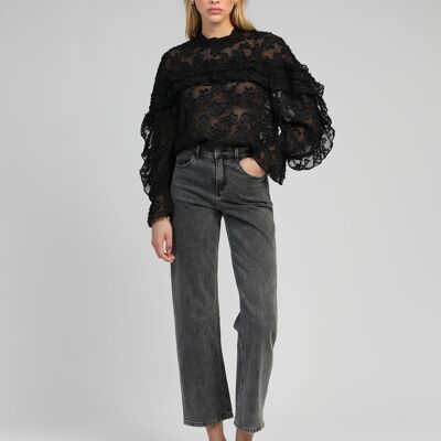 BLUSA SOELY nera