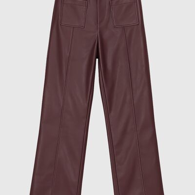 Pantaloni color vino PALOE