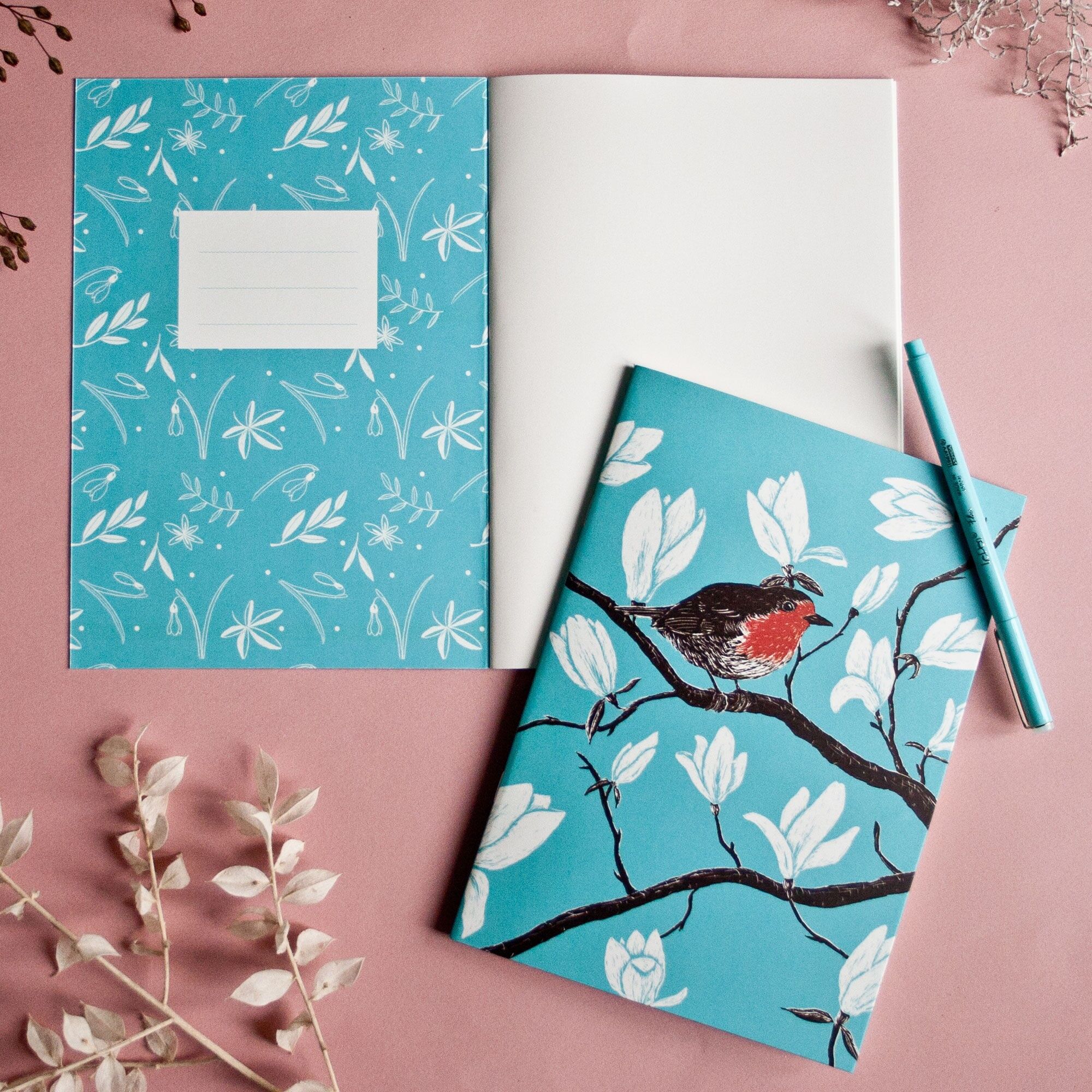 Libreta Robin en formato DIN A5