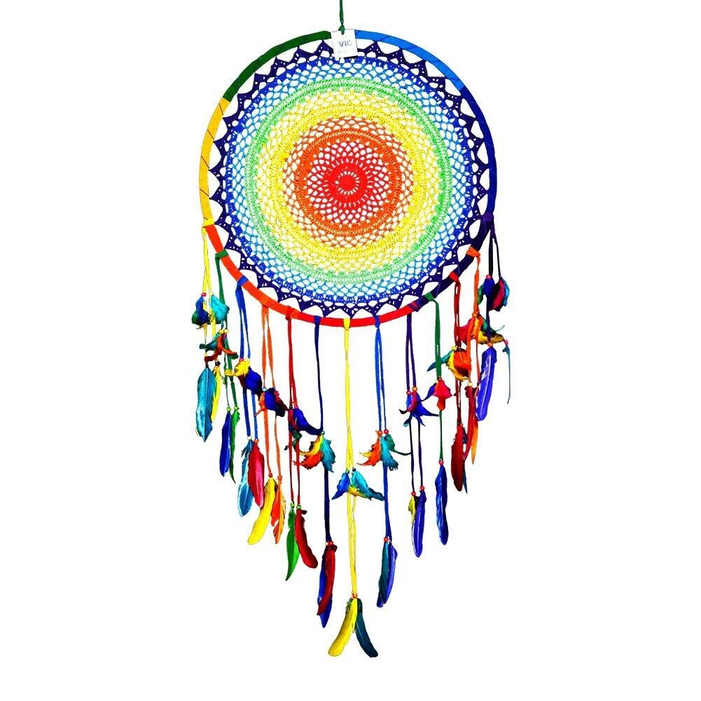 Riesiger Traumfänger, Regenbogen