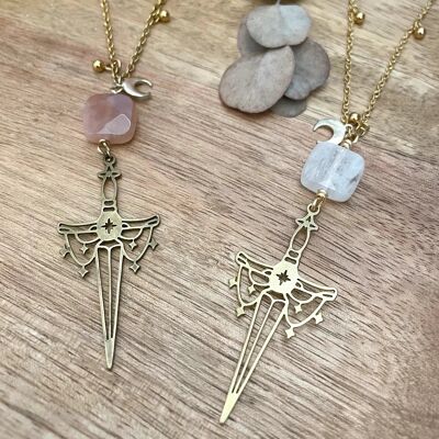ATHAME – El Collar (también disponible en Amatista y Labradorita)