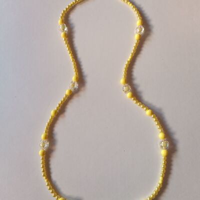 COLLAR DE FLORES AMARILLAS