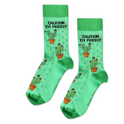Attention, je suis épineux Chaussettes en bambou