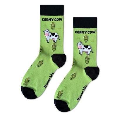 Chaussettes en bambou Corny Cow